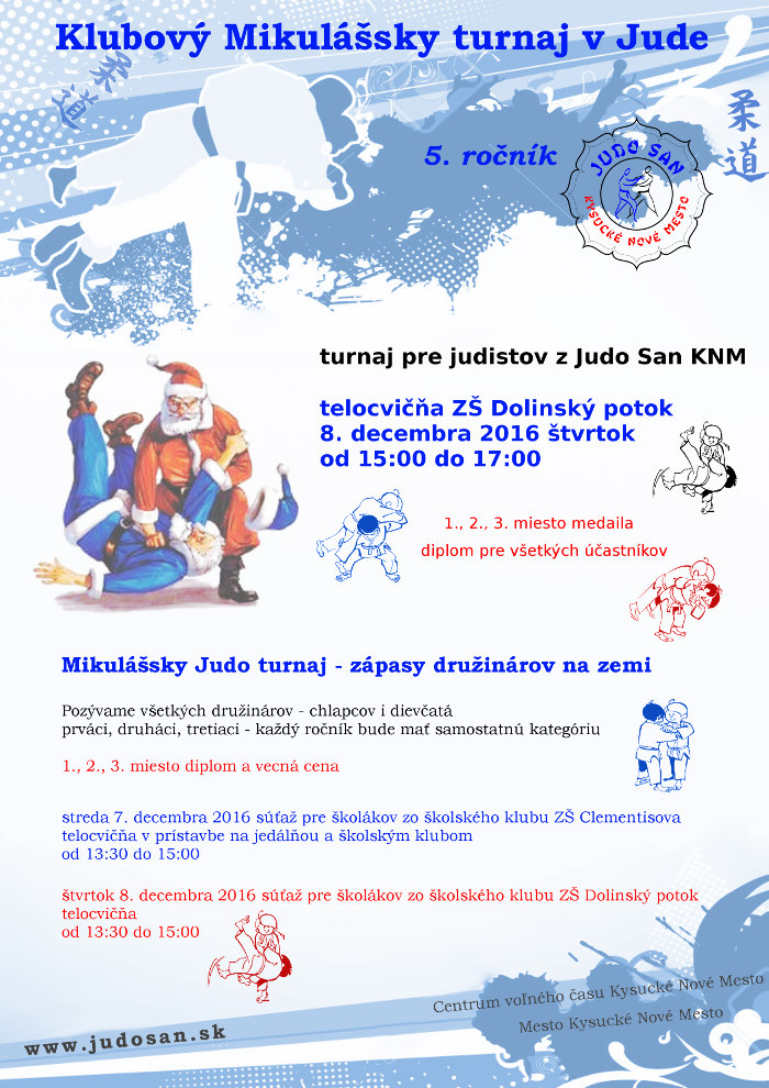 5. ročník Mikulášskeho Judo turnaja