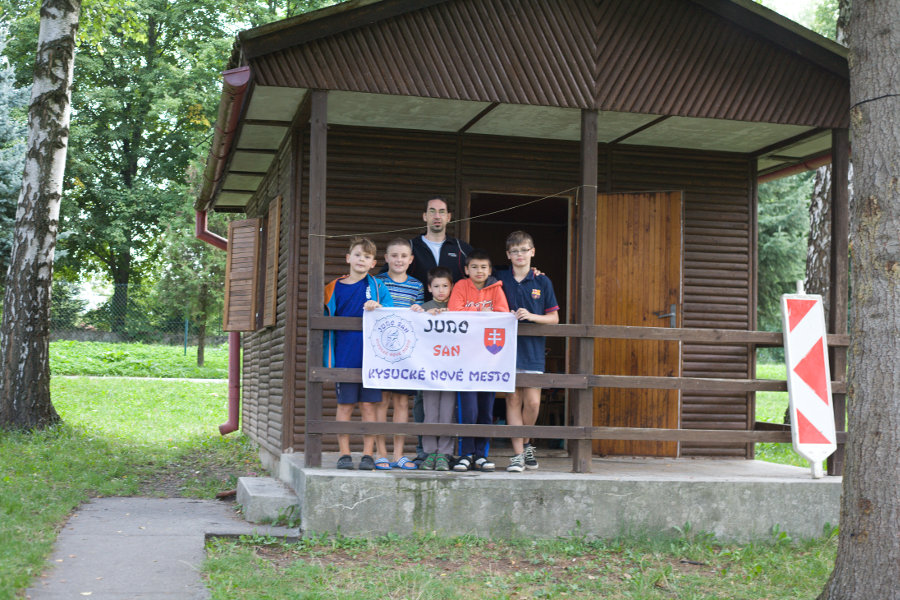 Rozlúčka s táborom - klub Judo San KNM