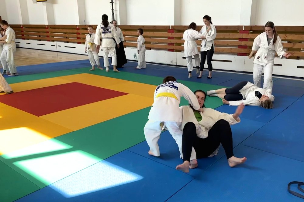 Nácvik judo techník