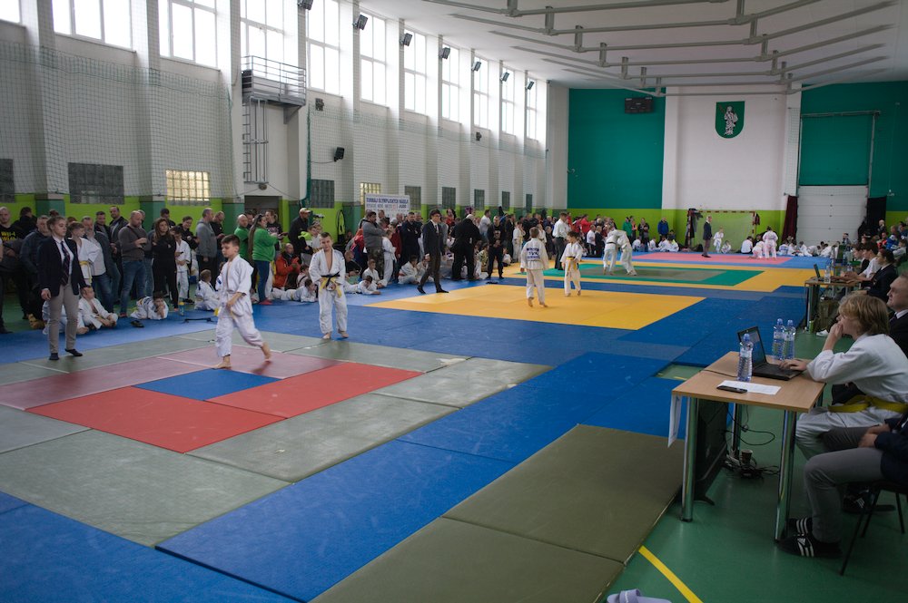 Judo turnaj v mestskej športovej hale