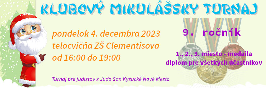 9. ročník Mikulášskeho Judo turnaja