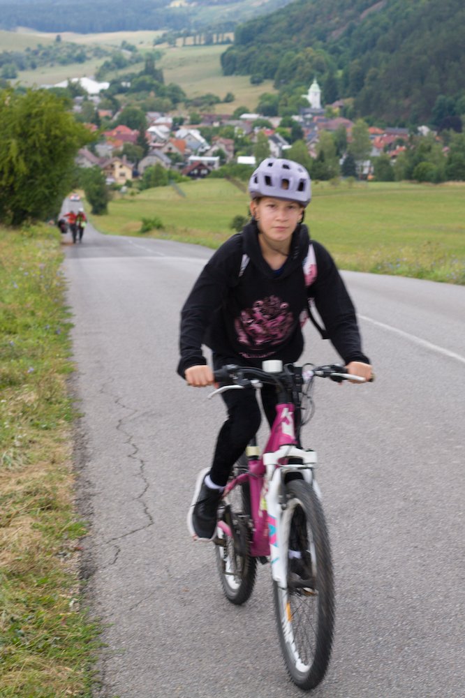 Na bicykli