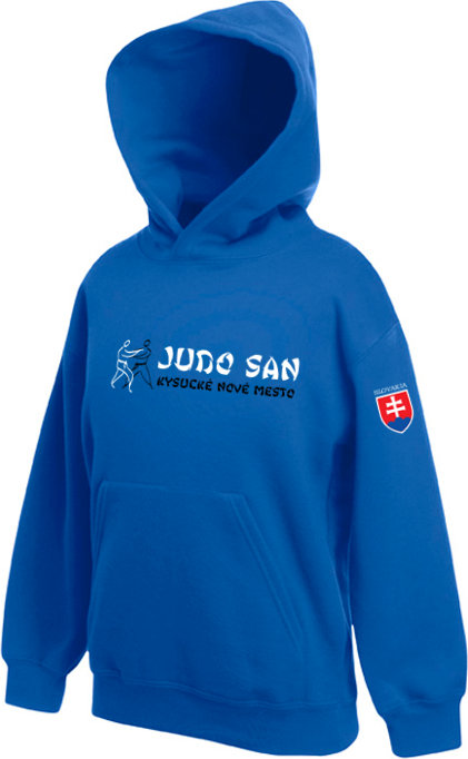 Modrá mikina Judo San KNM - predok