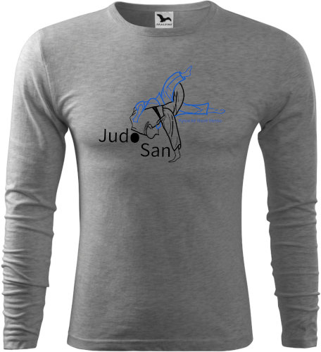 Pánske tričko s dlhým rukávom Judo San KNM